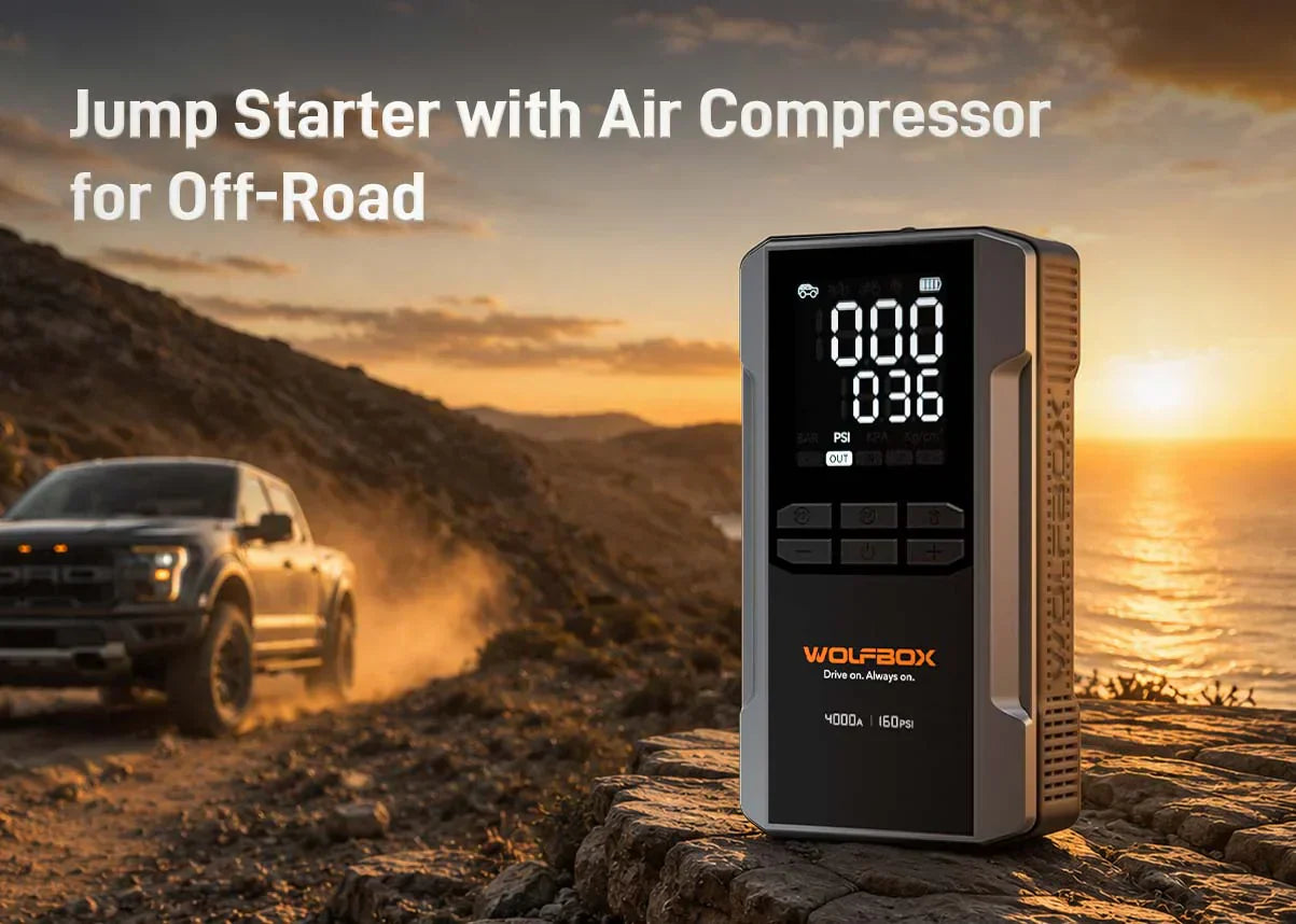 Jump Starter with Air Compressor for Off-Road: The Smart Buyer's Guide