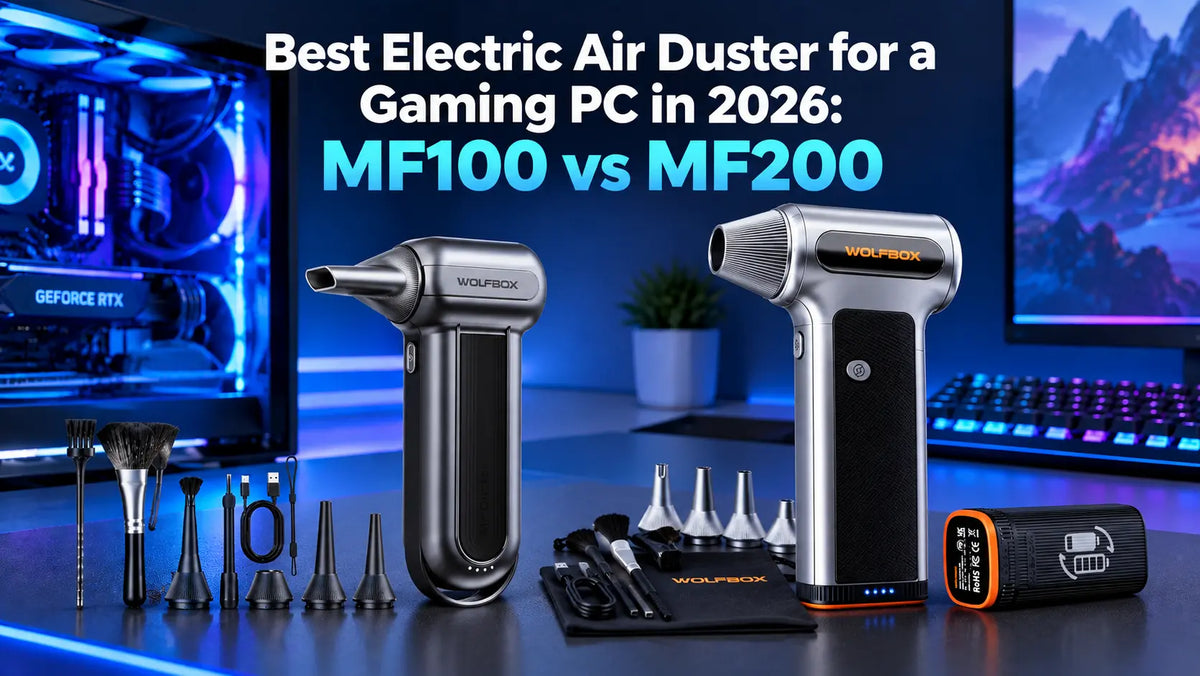 Best Electric Air Duster for a Gaming PC in 2026: MF100 vs MF200