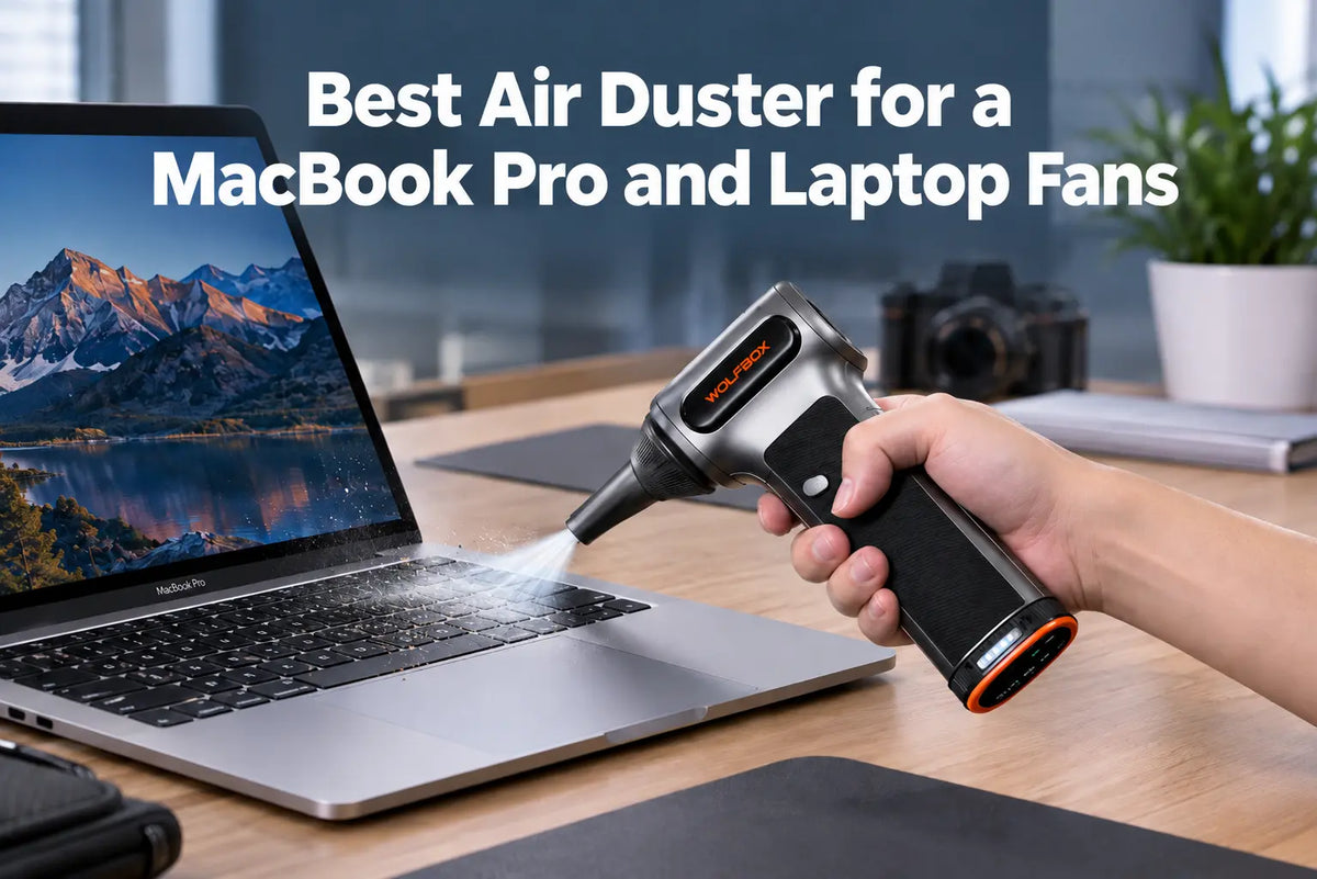 Best Air Duster for a MacBook Pro and Laptop Fans