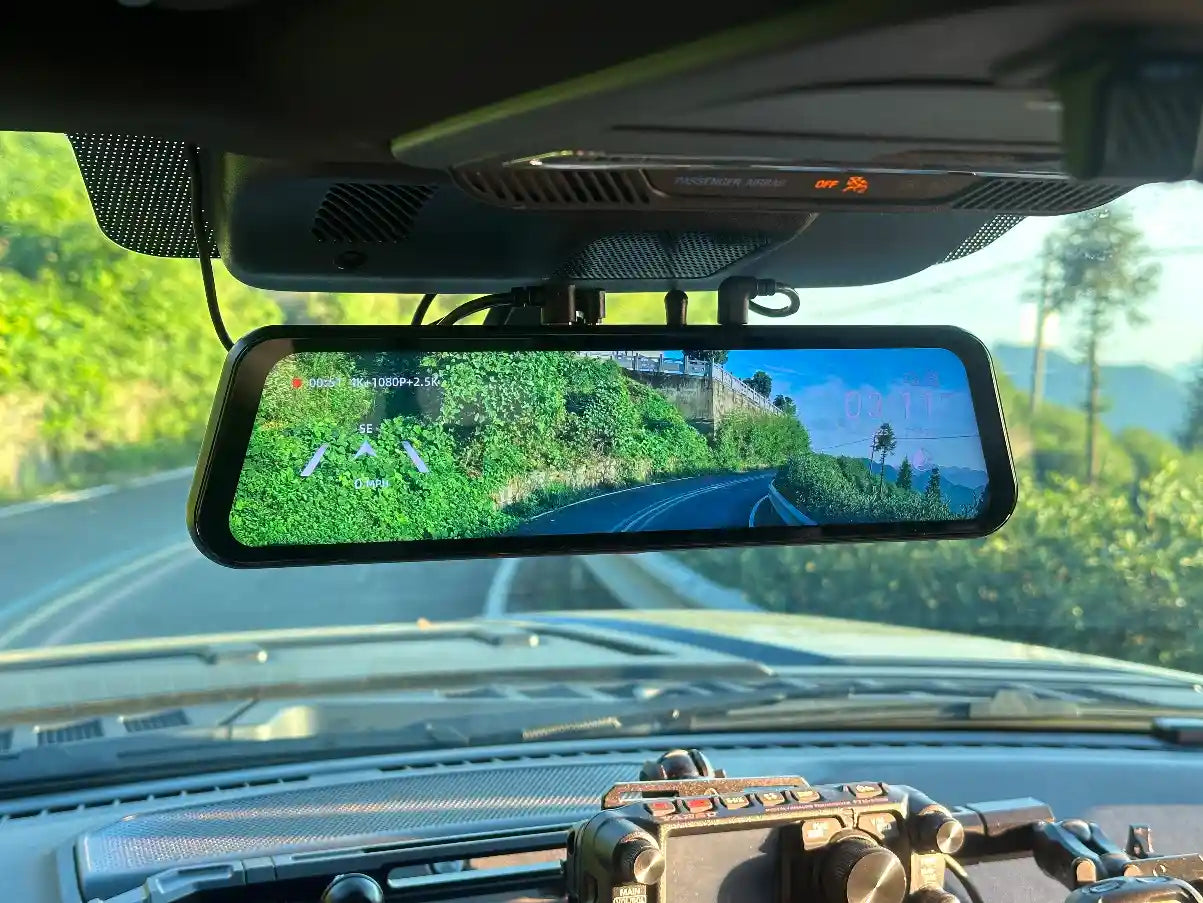 Mirror Dash Cam for Road Trips 2026: What Changes When You're 600 Miles From Home