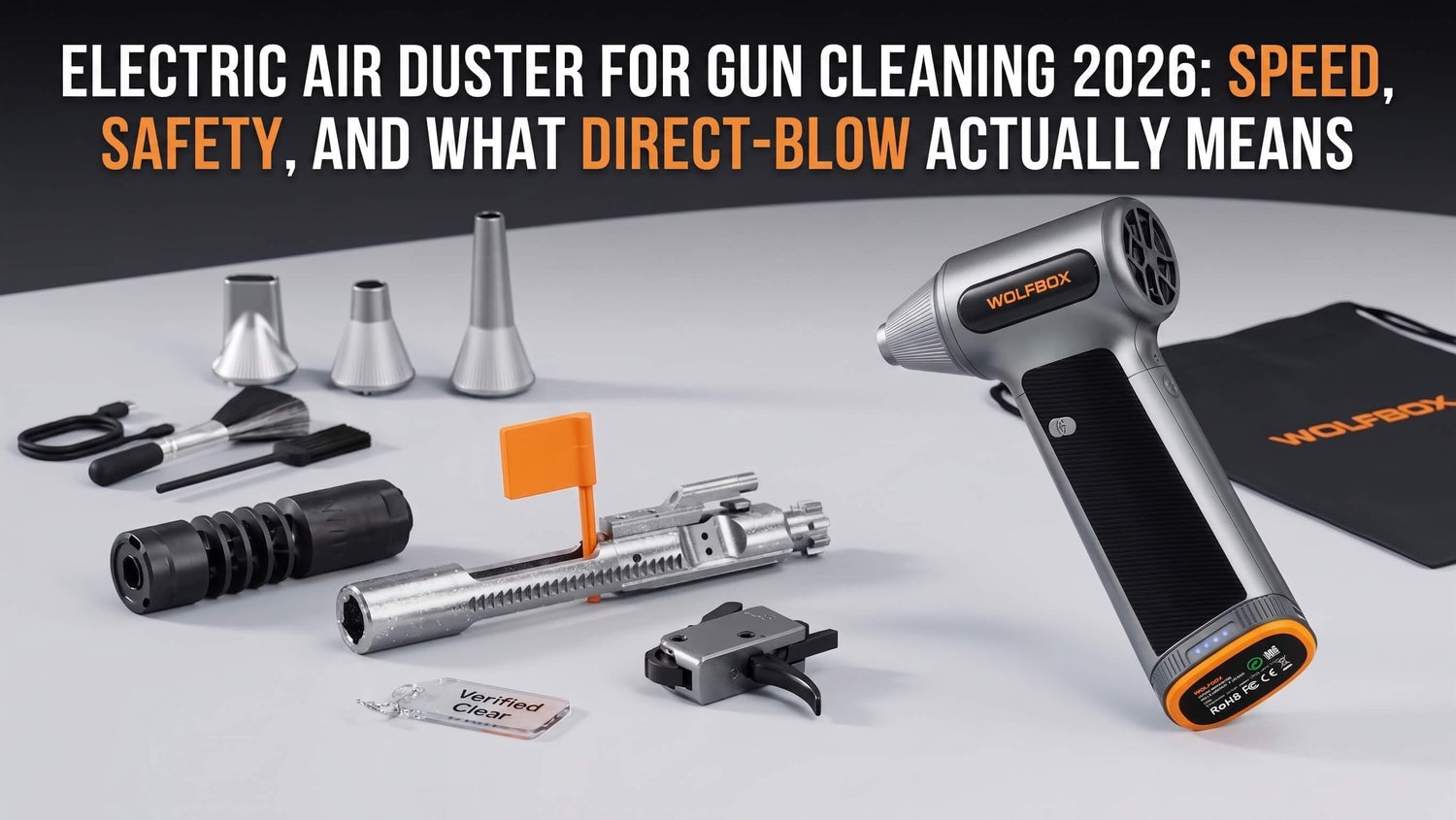 Electric Air Duster for Gun Cleaning 2026: PSI, Safety, and What Direct-Blow Actually Means