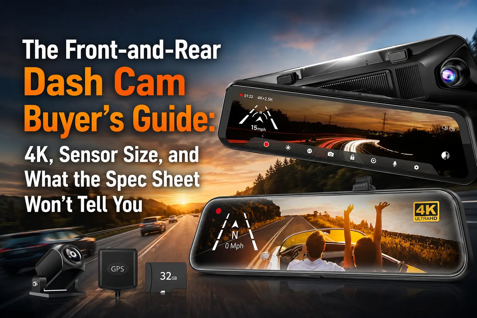 WOLFBOX front-and-rear dash cam buyer guide