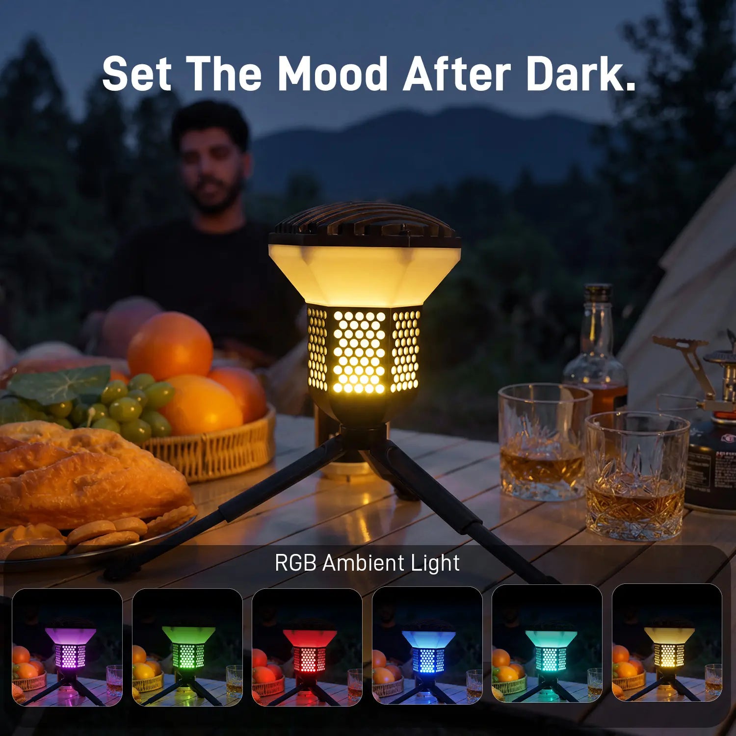 WOLFBOX TL2000 Telescopic Camping Light - WOLFBOX