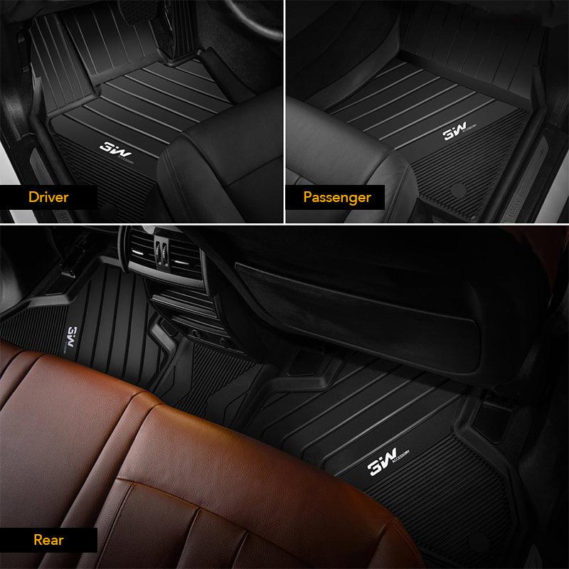 3W BMW X5 2019-2025 Custom Floor Mats / Trunk Mat TPE Material & All-Weather Protection Vehicles & Parts 3Wliners