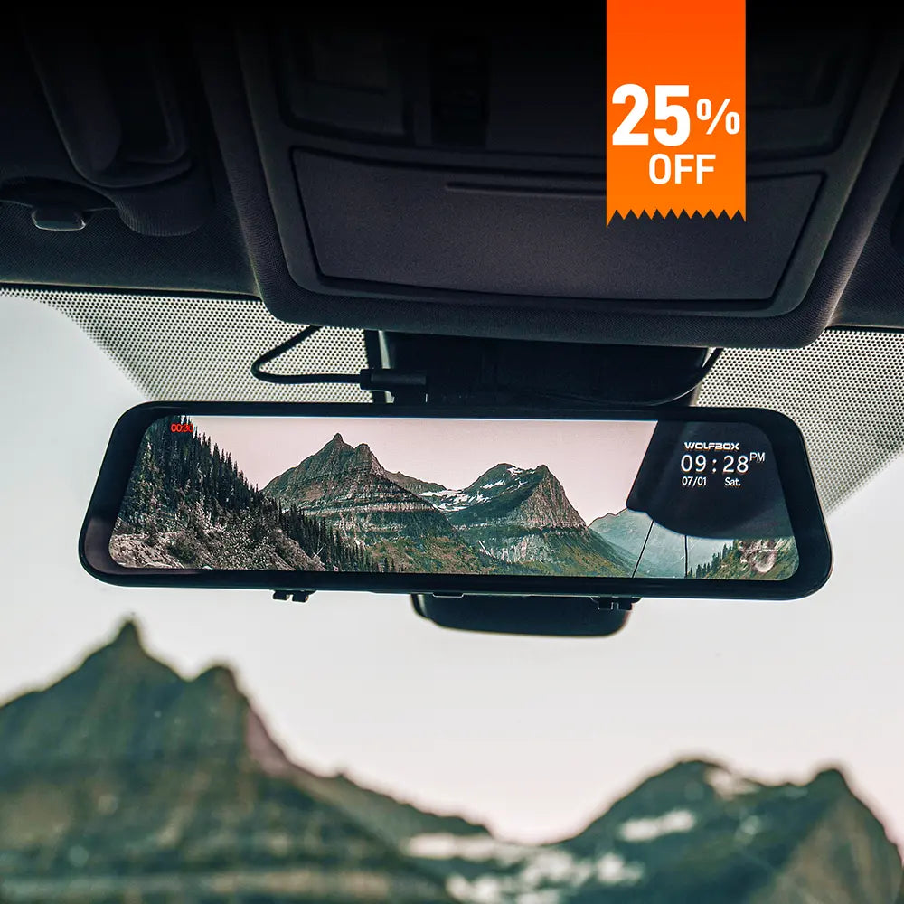 G840S Mirror Dash Cam - WOLFBOX