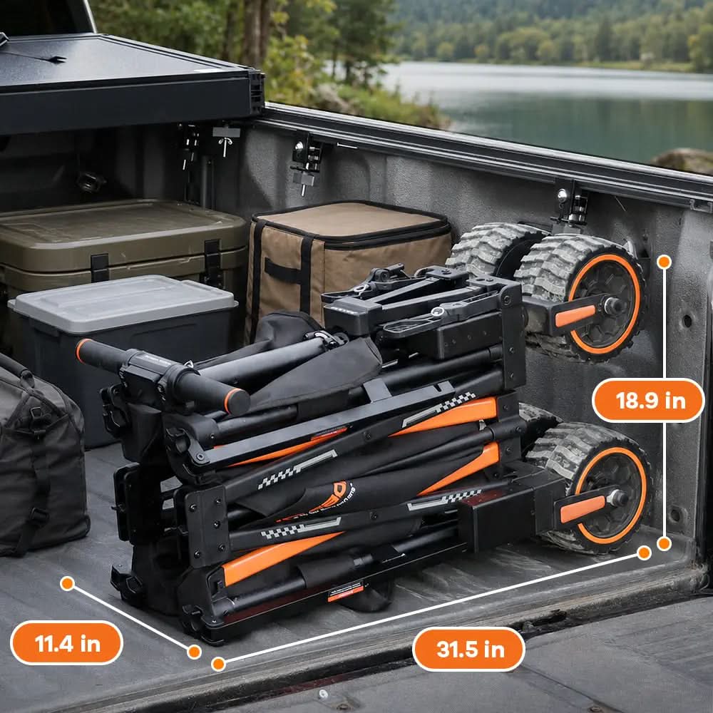 WOLFBOX EW3000 4WD Electric Wagon - WOLFBOX