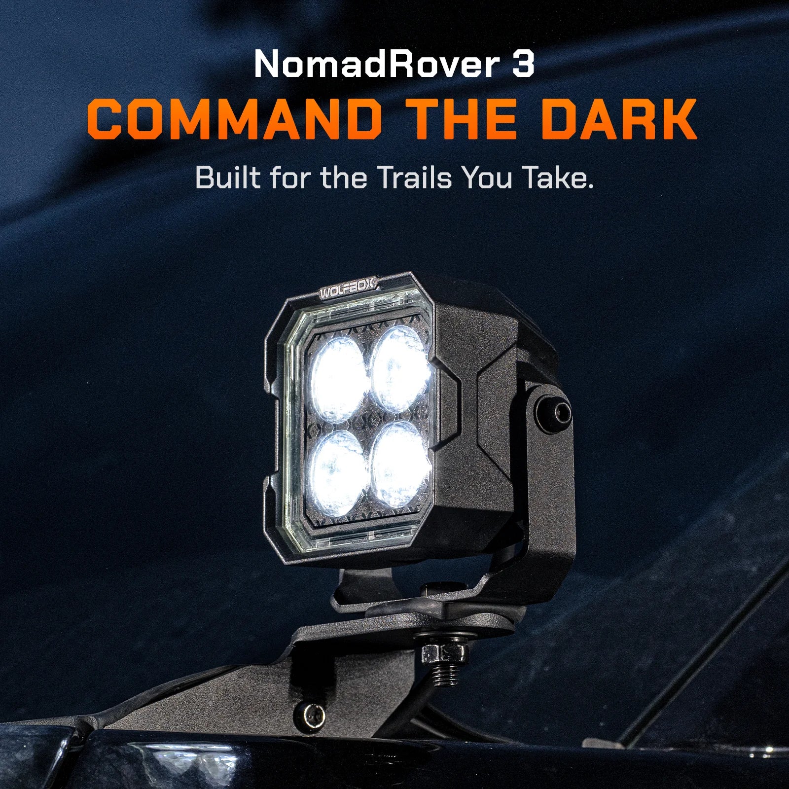 NomadRover 3" Off-Road LED Pod Lights(Pair) - WOLFBOX