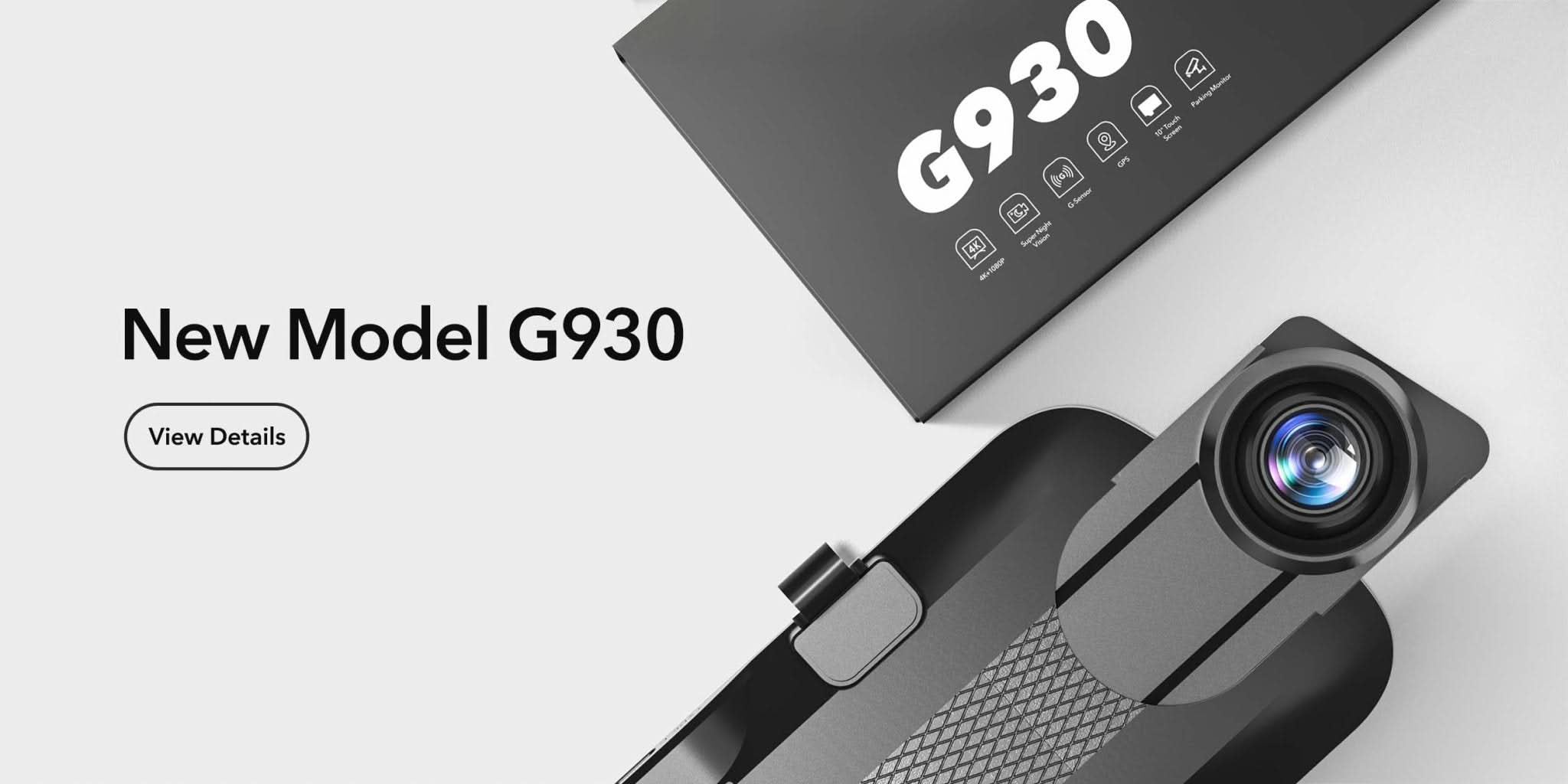 WOLFBOX G930 Rear View Mirror Camera-Refurbished camera WOLFBOX