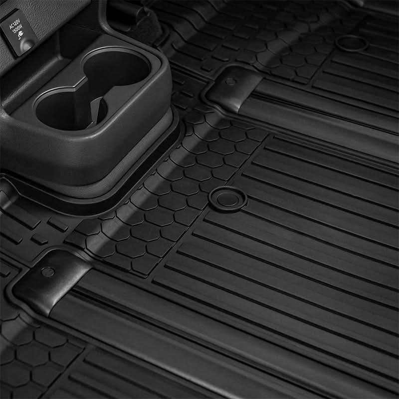 3W Toyota Sienna 7 Seat 2021-2023 Custom Floor Mats / Trunk Mat TPE Material & All-Weather Protection Vehicles & Parts 3Wliners