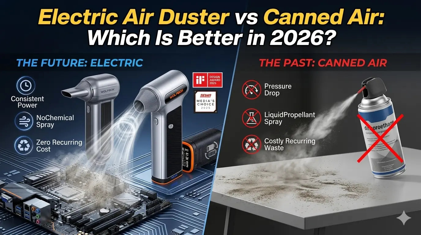 Electric Air Duster vs Canned Air Which Is Better in 2026