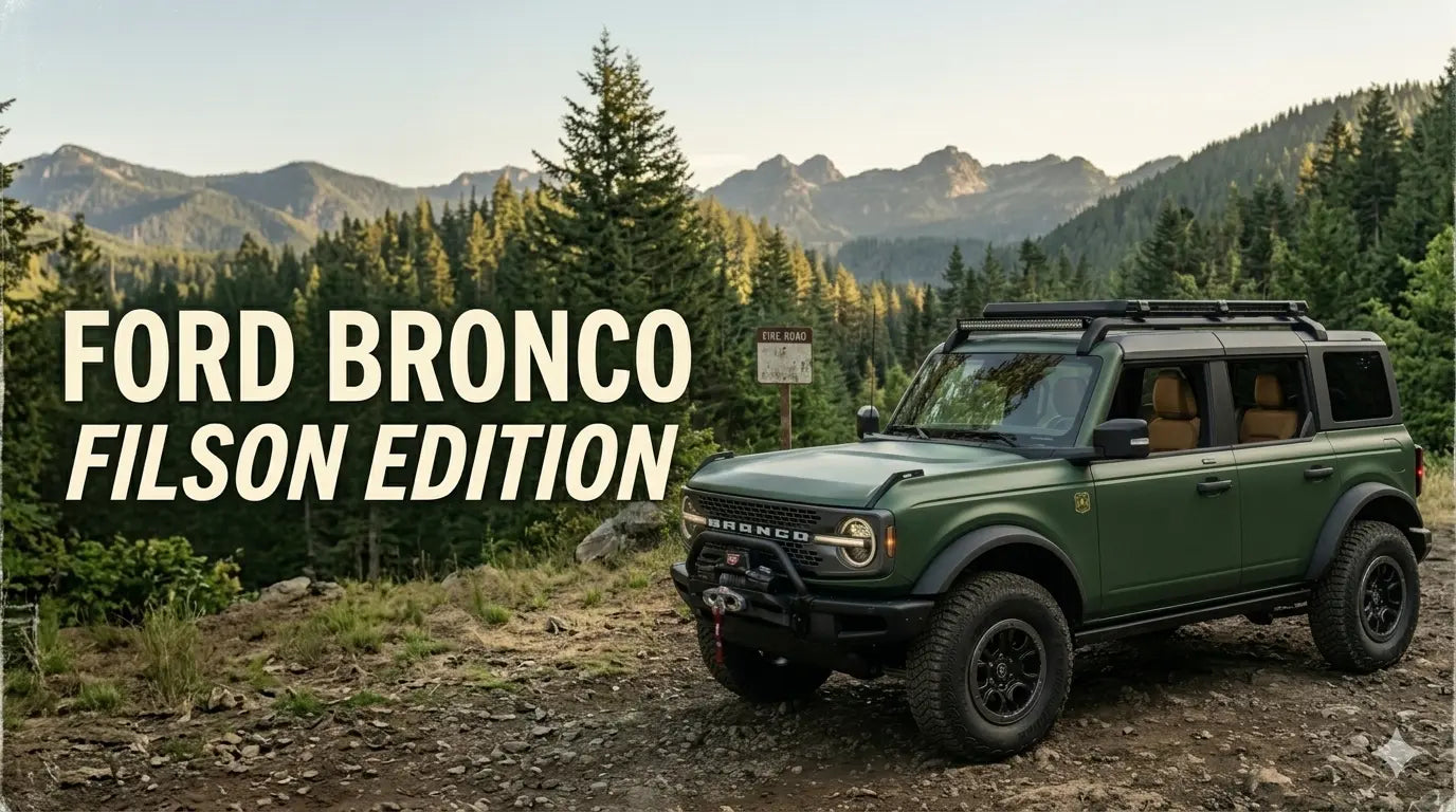 Ford Bronco Filson Edition Brings Forest Service-Inspired Off-Road SUV to Production