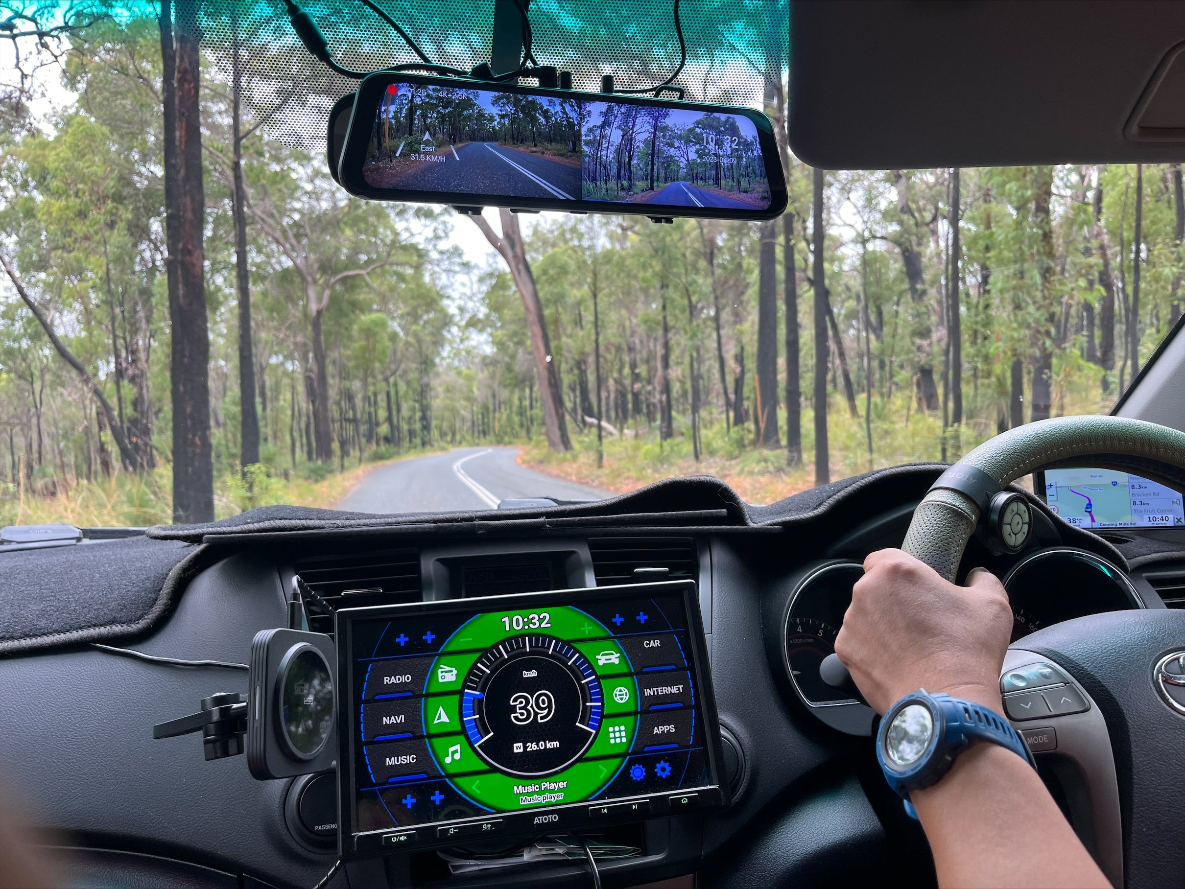 dash cam with SD card