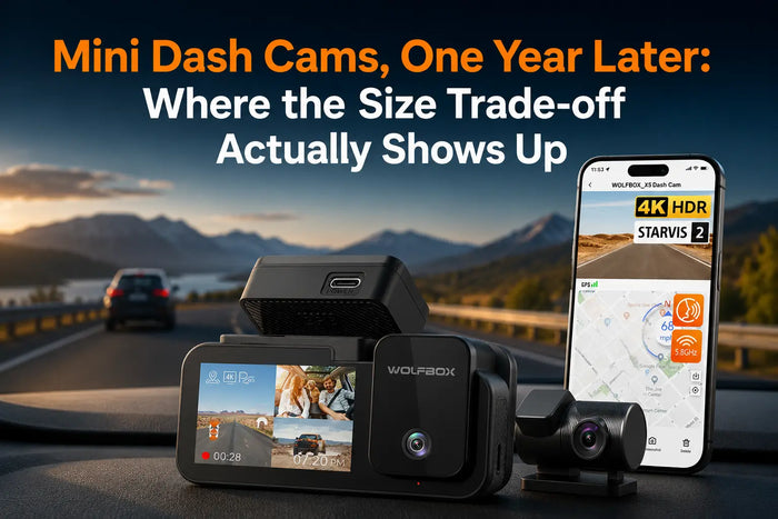 Mini Dash Cams, One Year Later: Where the Size Trade-off Actually Shows Up