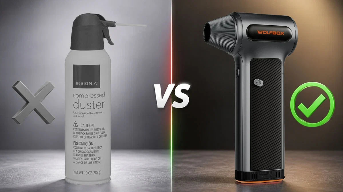No Canned Air, No Compromise: What a Reusable Electric Air Duster Actually Changes