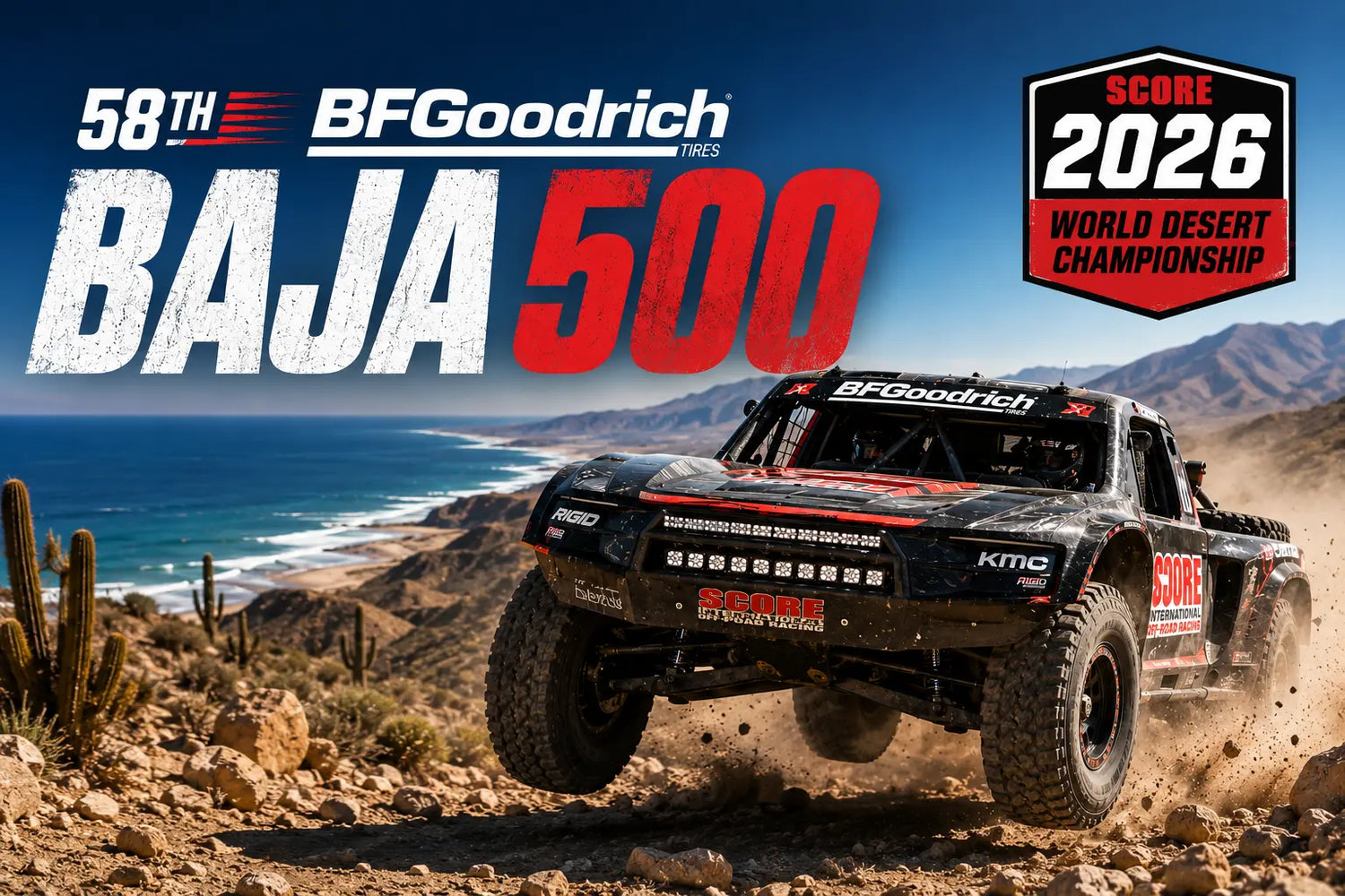 SCORE Baja 500 Pre-Running Opens on 468-Mile Course in Baja California