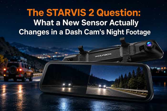 The STARVIS 2 Question: What a New Sensor Actually Changes in a Dash Cam's Night Footage
