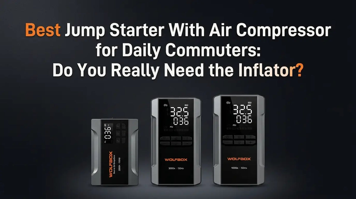 Best Jump Starter With Air Compressor for Daily Commuters: Do You Really Need the Inflator?