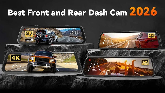 Best Dash Cam Front and Rear 2026: Your Ultimate Safety with 4K Recording and Parking Surveillance