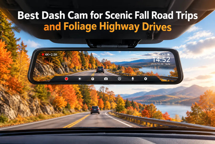 Best Dash Cam for Scenic Fall Road Trips and Foliage Highway Drives
