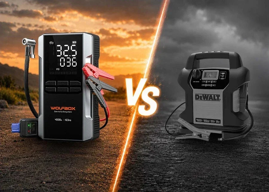 DeWalt vs Wolfbox Jump Starter with Air Compressor: Which One Should You Actually Buy?