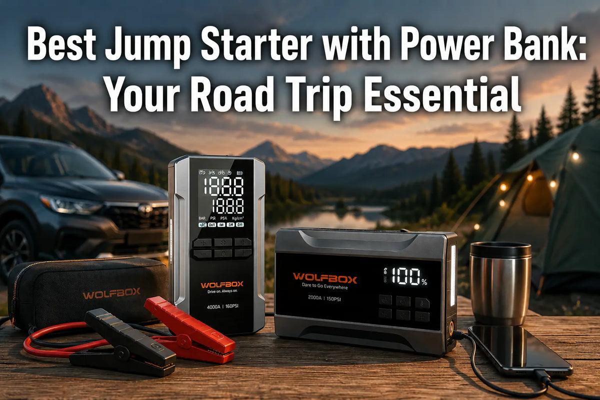 Best Jump Starter with Power Bank: Your Road Trip Essential