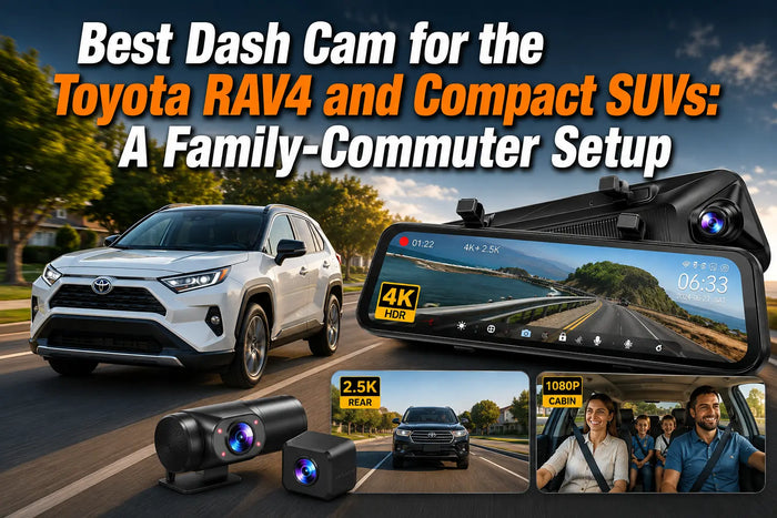 Best Dash Cam for Toyota RAV4 and Compact SUVs: Family Setup