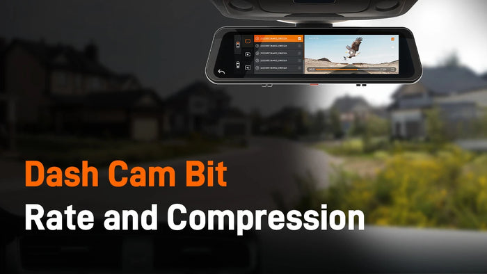 Understanding Dash Cam Bit Rate and Compression: H.264 vs H.265