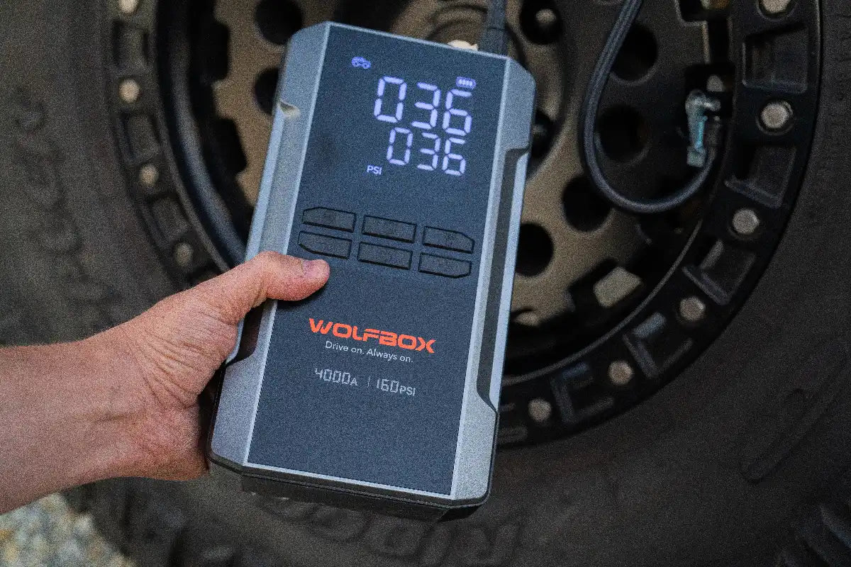 Cold-Morning Tire Check: A Jump Starter With Inflator for the First Fall Chill