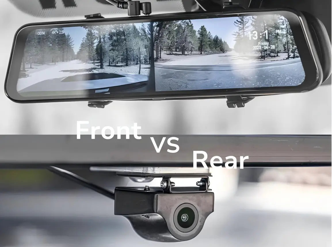 Front vs Rear Dash Cam