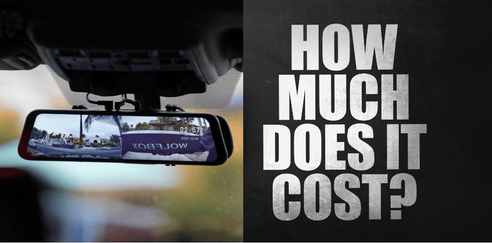 How much does a dash cam cost?
