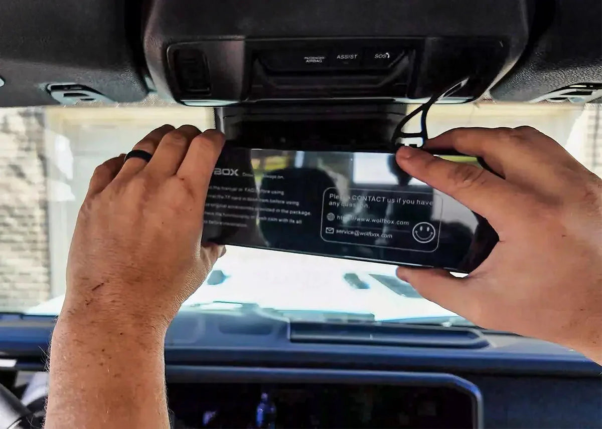 How to Install Mirror Dash Cam