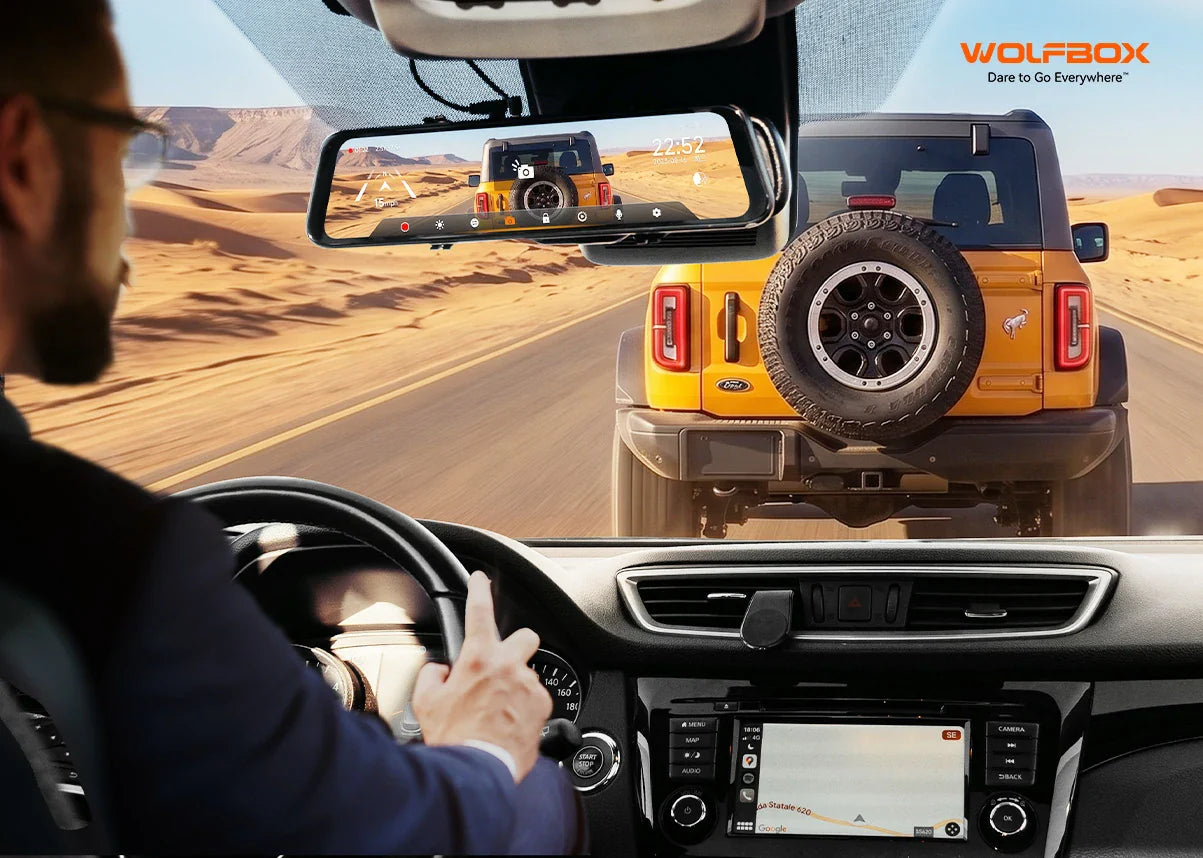 dash cam with battery or supercapacitor