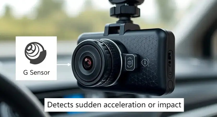 What is a G-Sensor on a Dash Cam