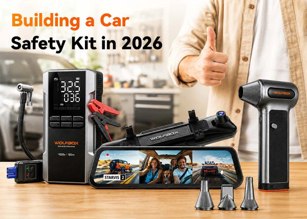 Building a Car Safety Kit in 2026: Dash Cam, Jump Starter, and Air Duster — The Three Layers of Roadside Readiness