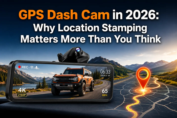 GPS Dash Cam in 2026: Why Location Stamping Matters More Than You Think