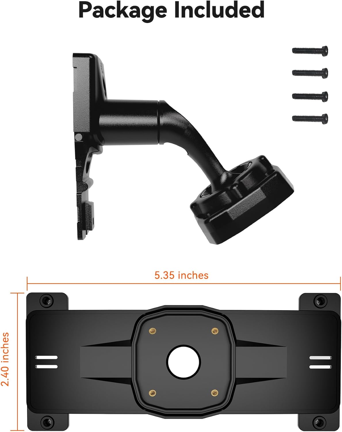 WOLFBOX OEM Bracket for Mirror Dash Camera Accessory WOLFBOX [118]Fit for Tundra(2007-2016)/Sequioa(2008&2010)/FJ Cruiser(2010-2013)/Camaro(2011-2015)