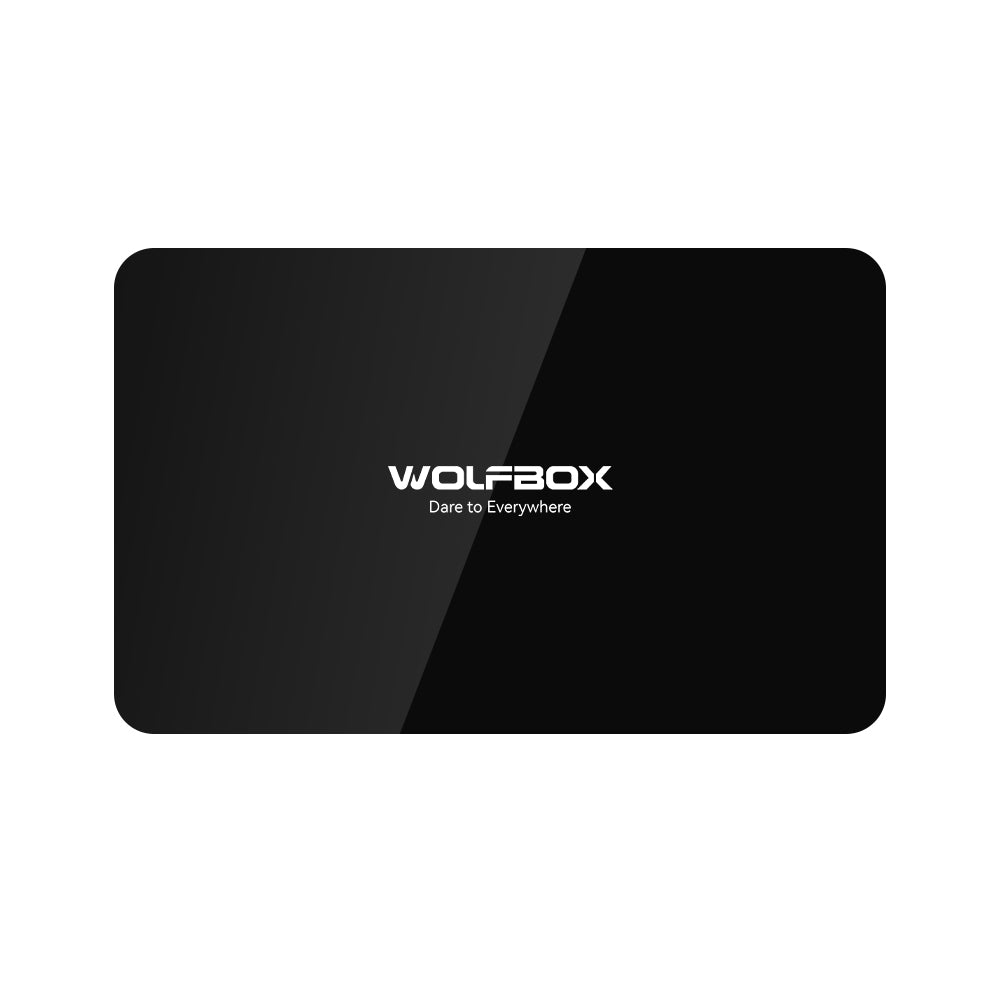 WOLFBOX 2 RFID Blocking Cards and 1 Management Card Bundle