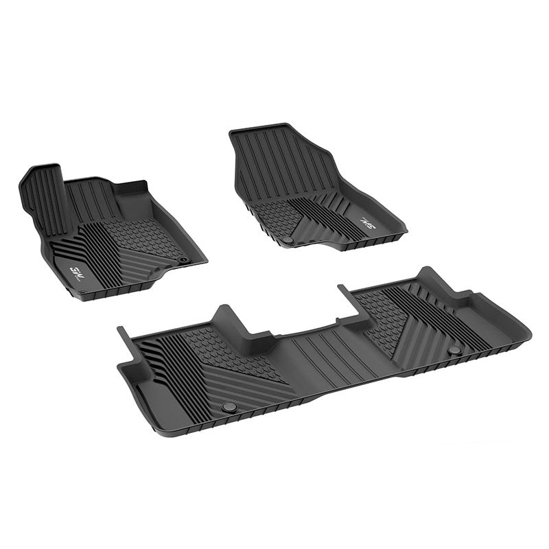 3W Acura RDX 2019-2024 Custom Floor Mats TPE Material & All-Weather Protection Vehicles & Parts 3W   