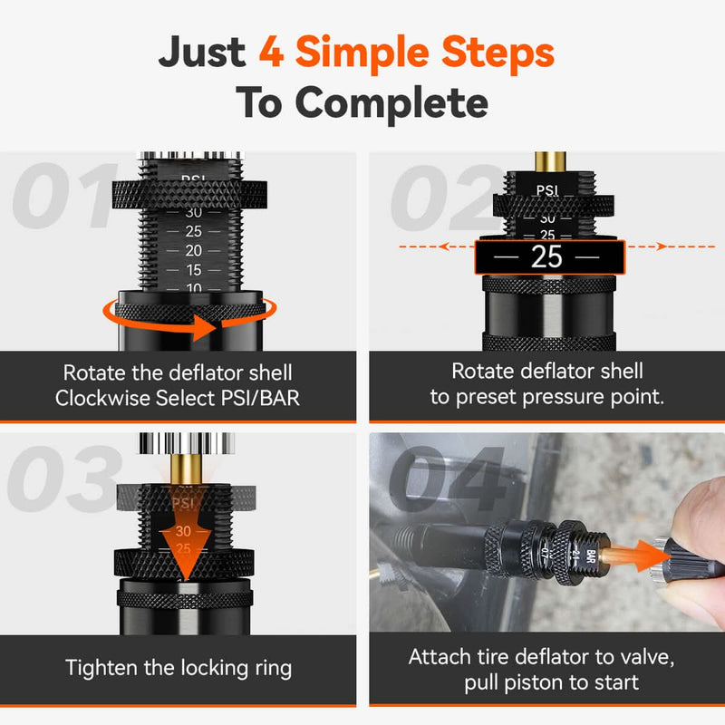 Automatic Tire Deflators