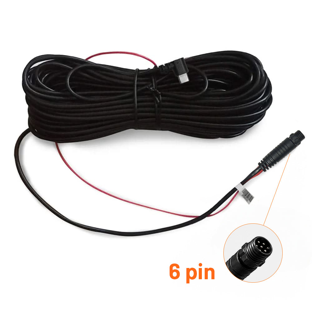 WOLFBOX 33/50 Feet Rear Camera Longer Replacement Cables for G900Pro/G900TriPro - WOLFBOX