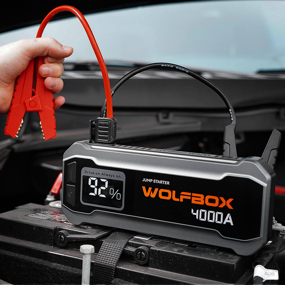 WOLFBOX MegaVolt24 Jump Starter with Lifetime Warranty