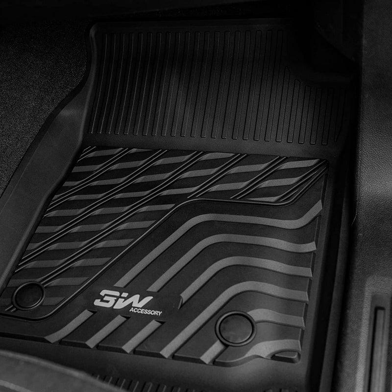 3W Chevrolet Traverse 2018-2023 (ONLY for Bucket Seat 2-Row) Custom Floor Mats TPE Material & All-Weather Protection Vehicles & Parts 3W   