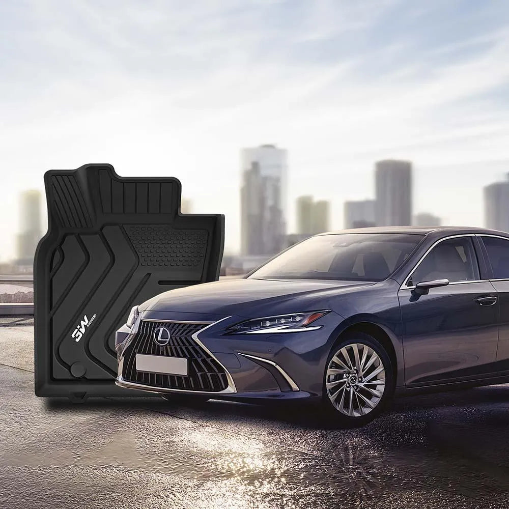 3W LEXUS ES 2019-2024 ES350 ES300h Custom Floor Mats TPE Material & All-Weather Protection Vehicles & Parts 3w   