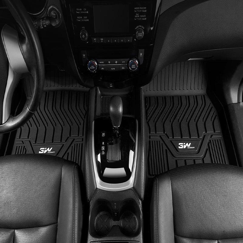 3W Nissan Rogue 2021-2025 (NOT for Sport) Custom Floor Mats TPE Material & All-Weather Protection Vehicles & Parts 3w   