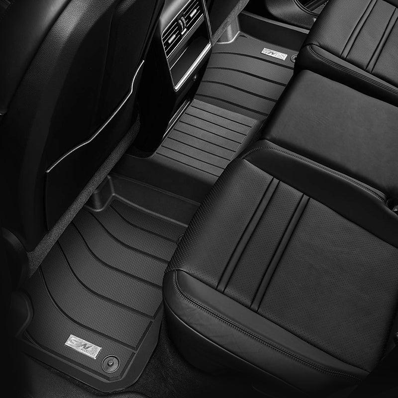 3W Porsche Cayenne 2019-2024 Custom Floor Mats TPE Material & All-Weather Protection Vehicles & Parts 3w   