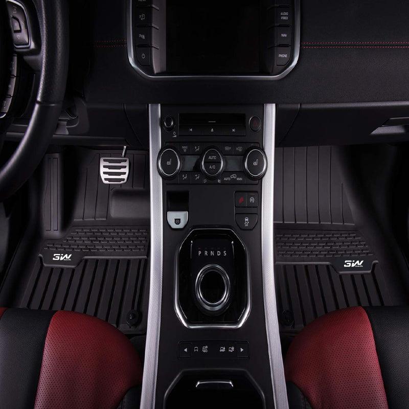 3W Range Rover Evoque 2020-2024 Custom Floor Mats TPE Material & All-Weather Protection Vehicles & Parts 3w   