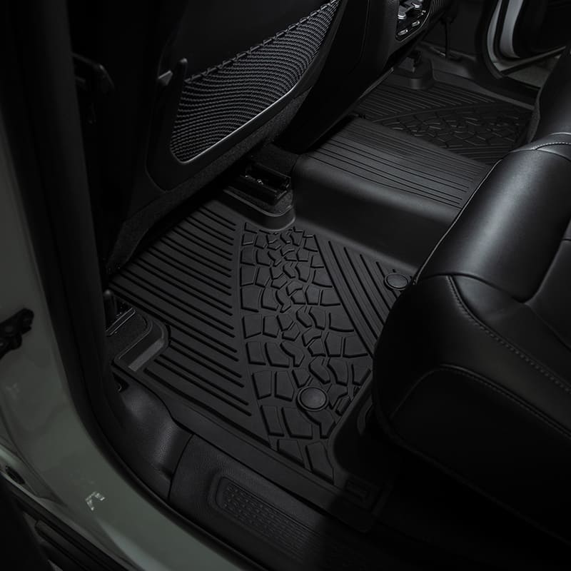 3W Floor Mats Jeep Grand Cherokee 2016-2021 / Grand Cherokee WK 2022-2023 (Non L) Custom Cargo Liner TPE Material & All-Weather Protection Vehicles & Parts 3W   