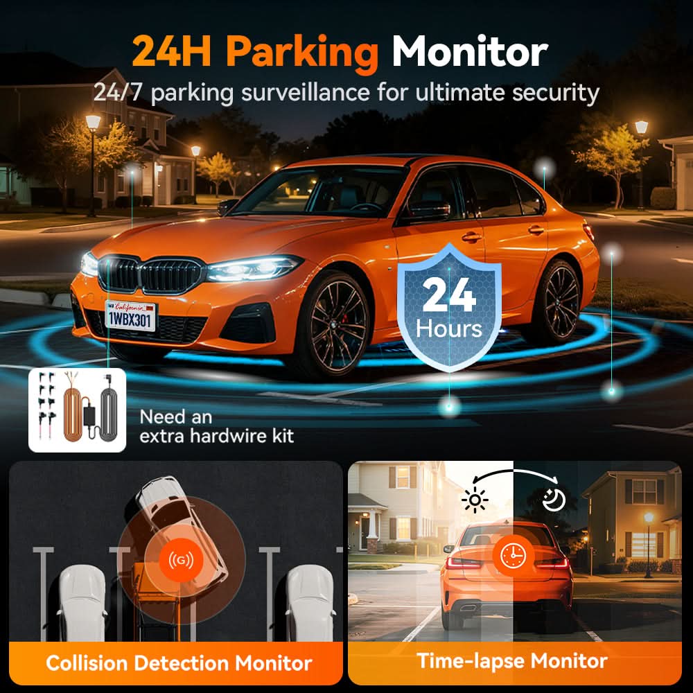 WOLFBOX X3 2.5K 60FPS STARVIS 2 IMX675 with ADAS  Mini Dash Cam - WOLFBOX