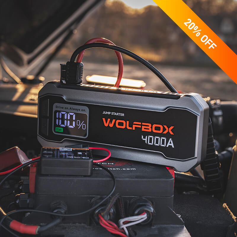 WOLFBOX MegaVolt24 Jump Starter with Lifetime Warranty  WOLFBOX   