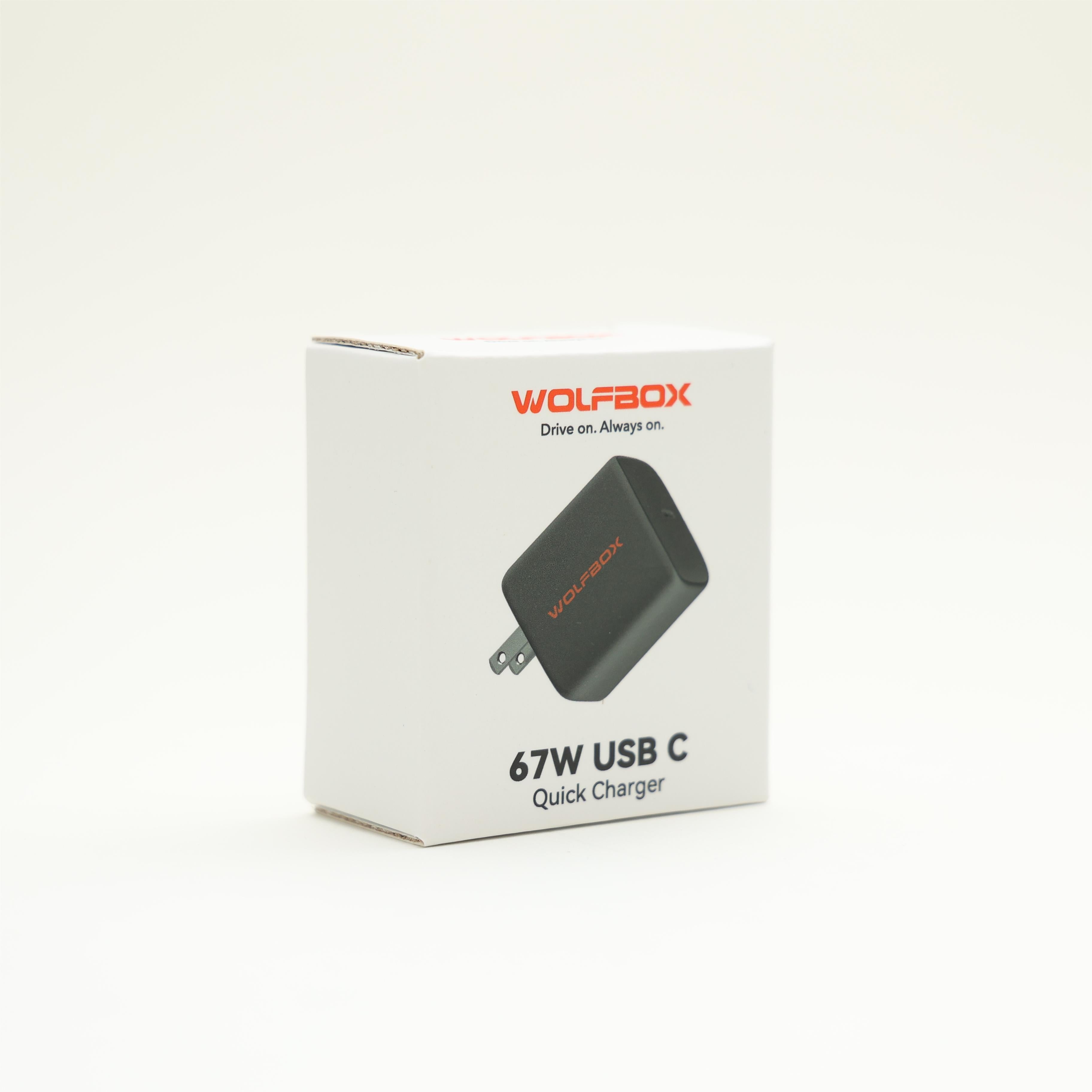 WOLFBOX Versatile 65W USB C Charger for Jump Starter and Tire Inflator Accessory WOLFBOX   